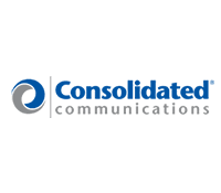 A logo of consolidated communications