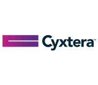 A cyxtera logo is shown on the side of a green background.