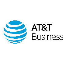 A logo of an at & t business.