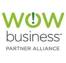 A logo for the wow business partner alliance.