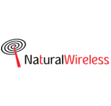 A logo of natural wireless