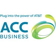 A logo for the acc business.
