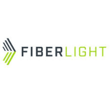 A logo of fiberlight