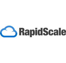 A logo of rapidscale