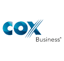 A cox business logo is shown.