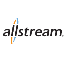 A logo of allstream